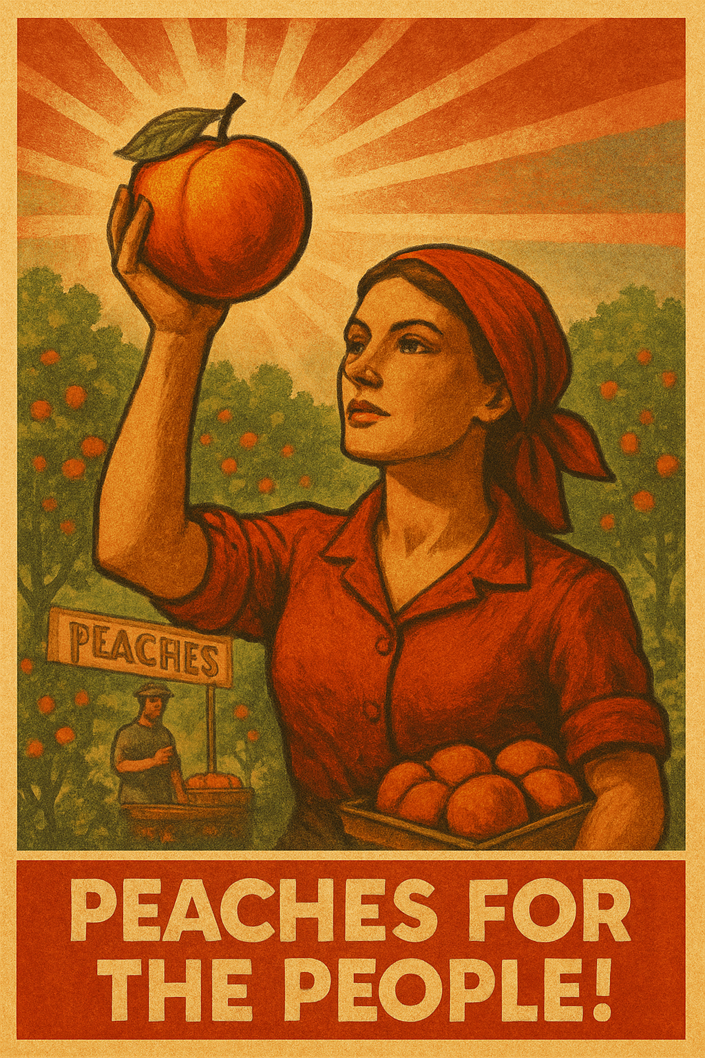 Fresh Georgia Peaches Popup in Winston-Salem