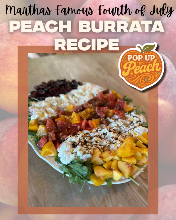 Peach Burrata Recipe
