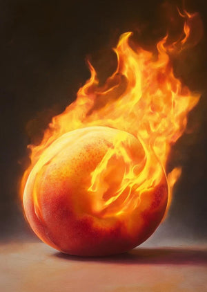 June Flame Peaches Drop in Winston-Salem